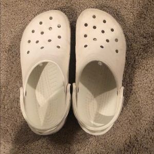 White Crocs